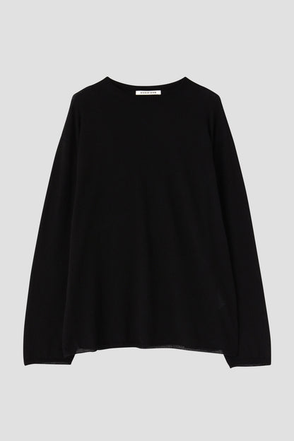 LONGSLEEVE CASHMERE KNIT TEE - Wholegarment -