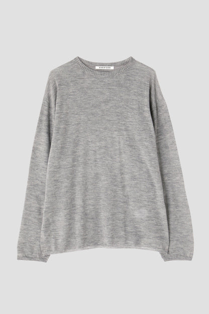 LONGSLEEVE CASHMERE KNIT TEE - Wholegarment -