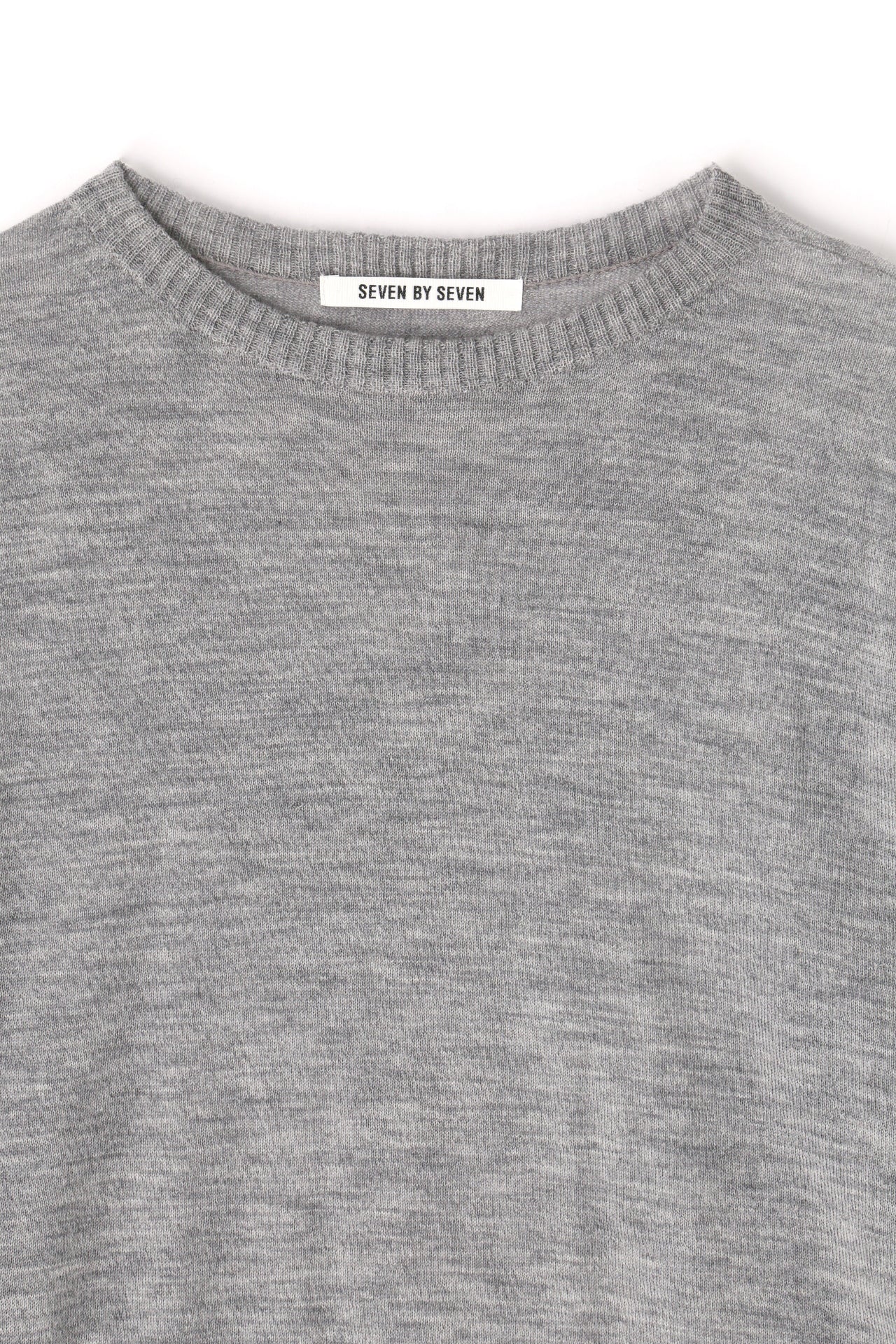 LONGSLEEVE CASHMERE KNIT TEE - Wholegarment -