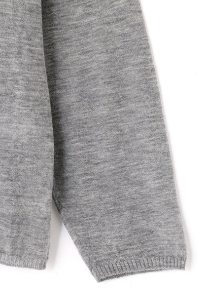 LONGSLEEVE CASHMERE KNIT TEE - Wholegarment -