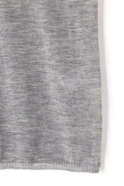 LONGSLEEVE CASHMERE KNIT TEE - Wholegarment -