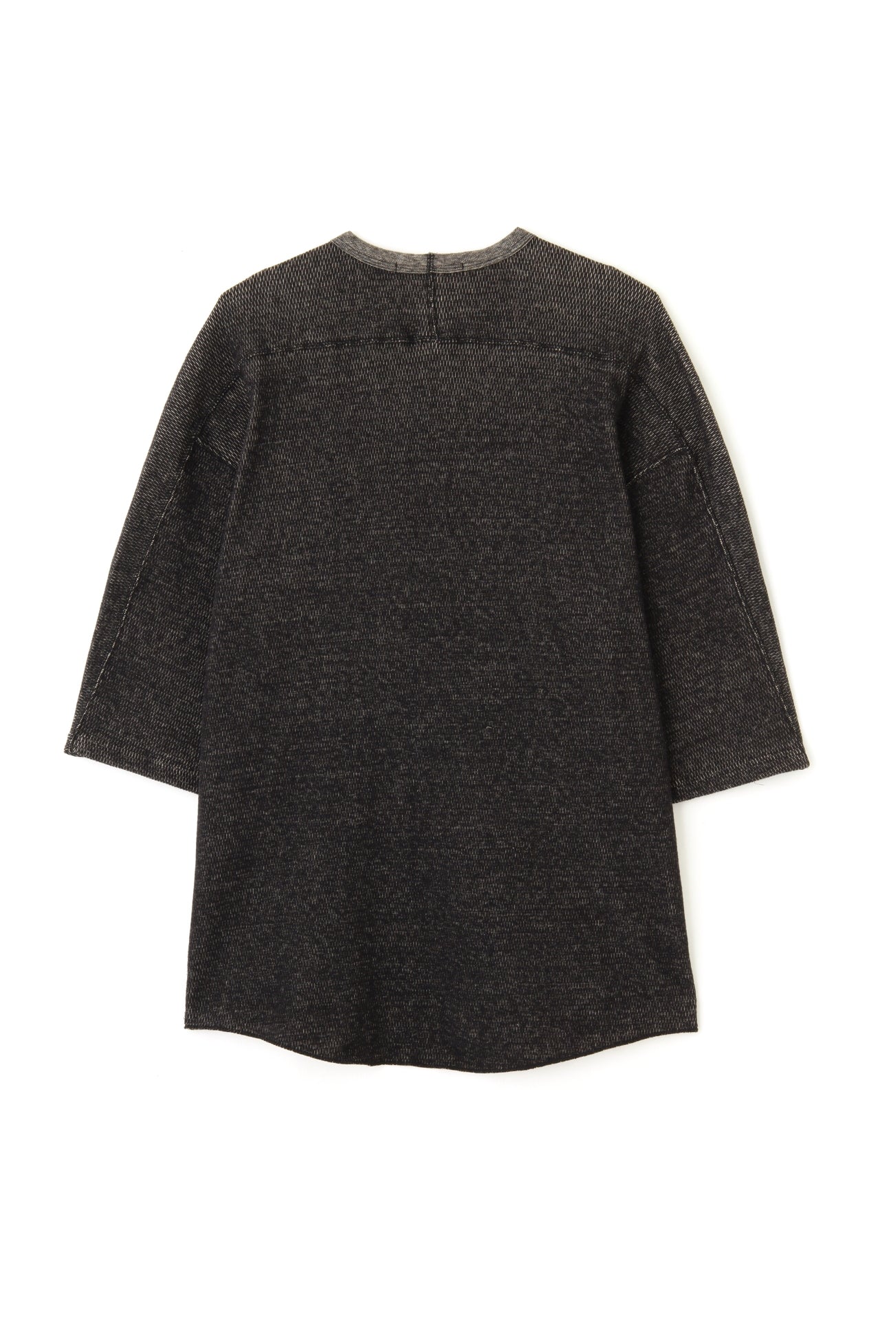 ORGANIC COTTON THERMAL TEE Mixed “UNSTAINED” yarn SEVEN BY SEVEN