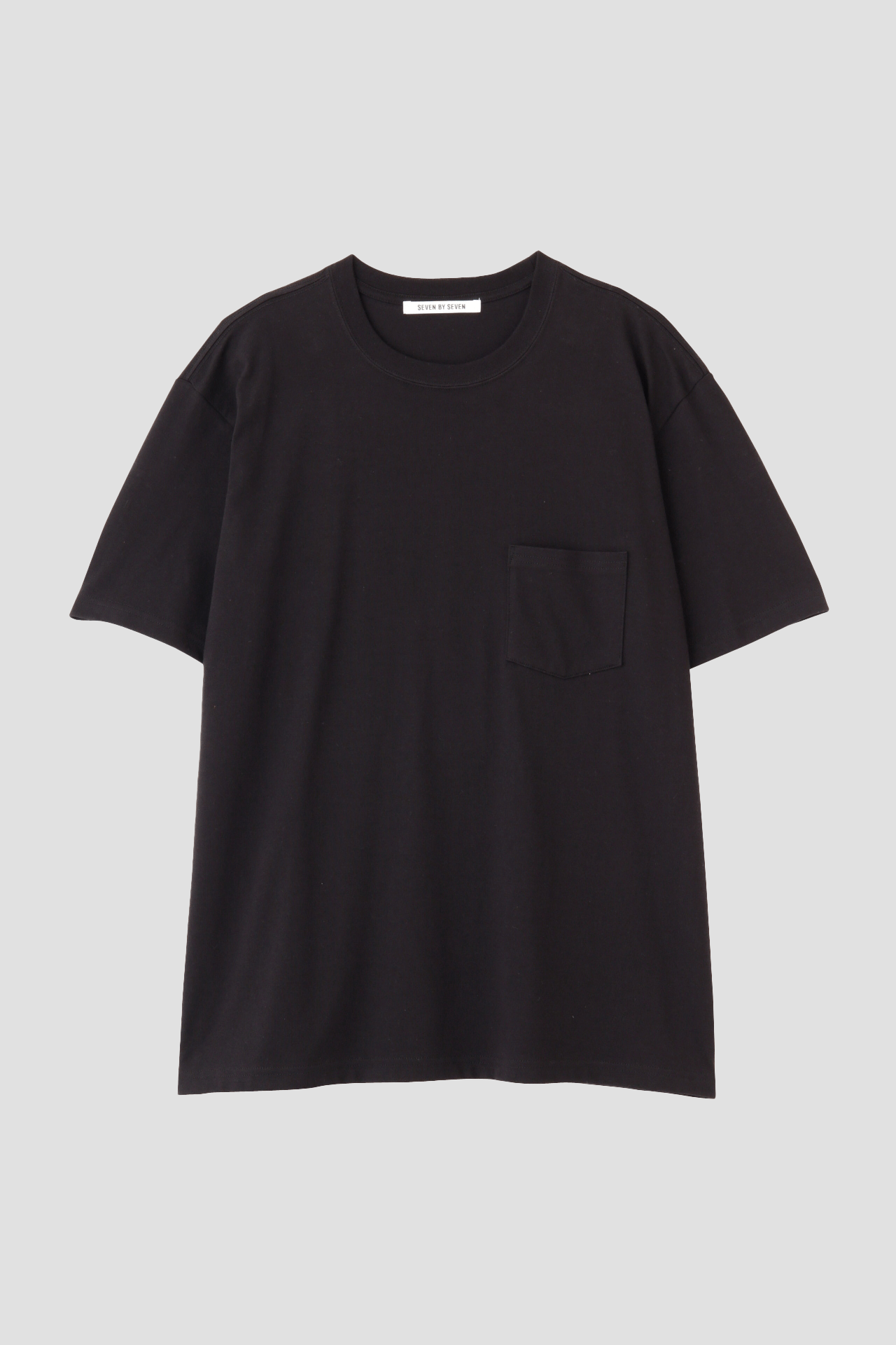 WRAP AROUND POCKET TEE - Suvin gold cotton -