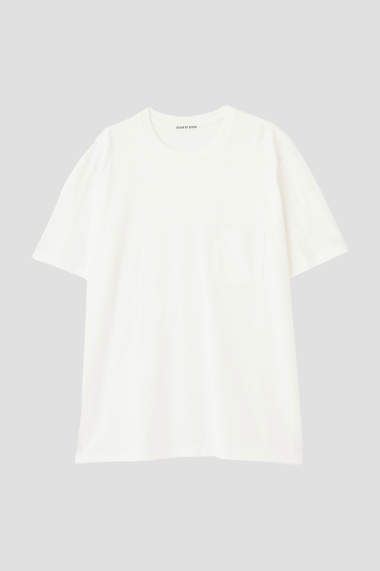 WRAP AROUND POCKET TEE - Suvin gold cotton -