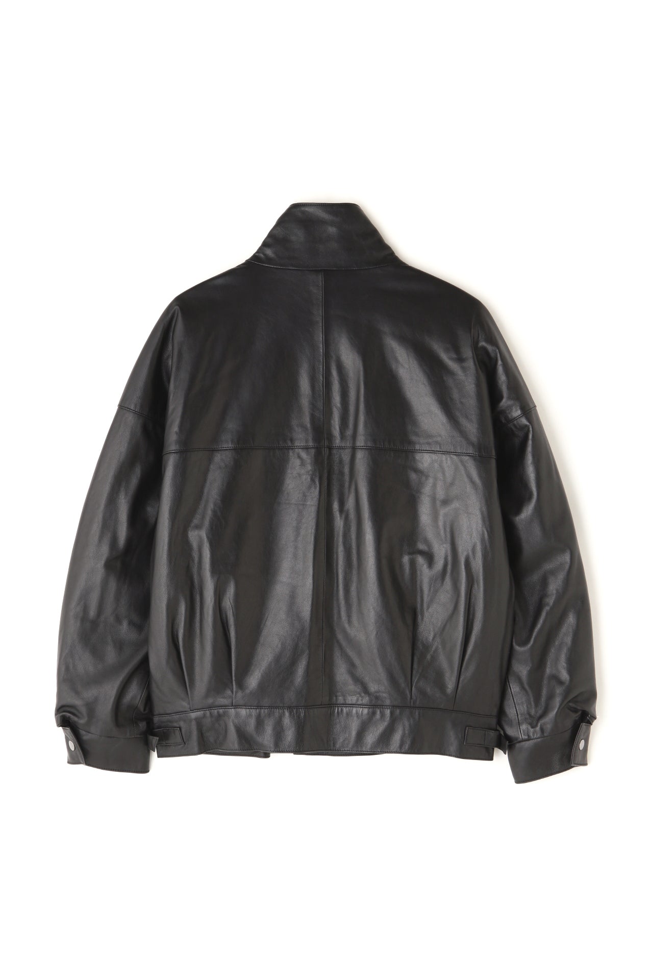 STORM FLAP LEATHER BLOUSON ‐Sheep leather‐