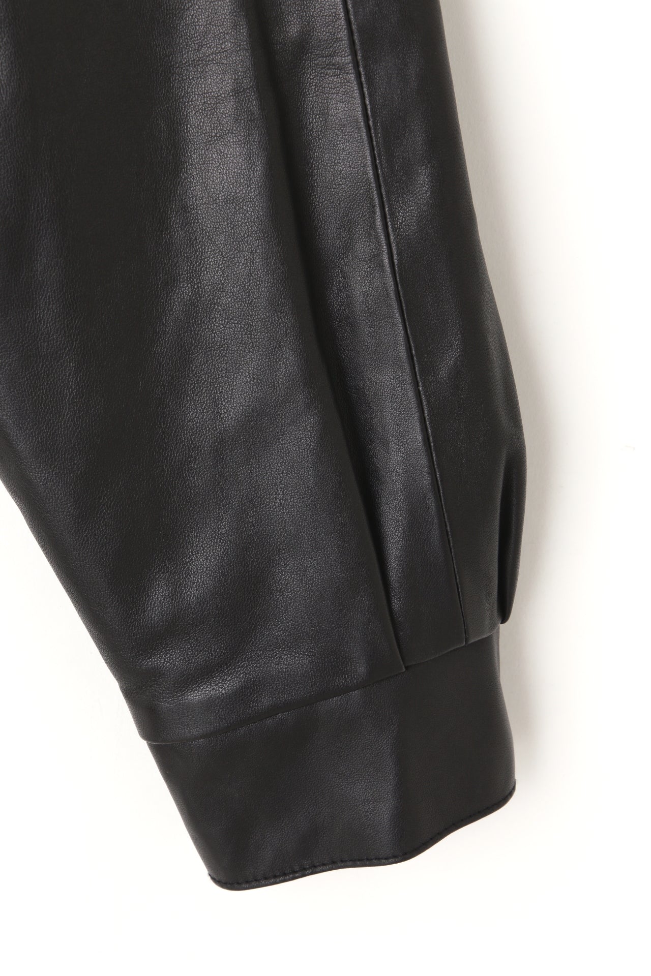 STORM FLAP LEATHER BLOUSON ‐Sheep leather‐