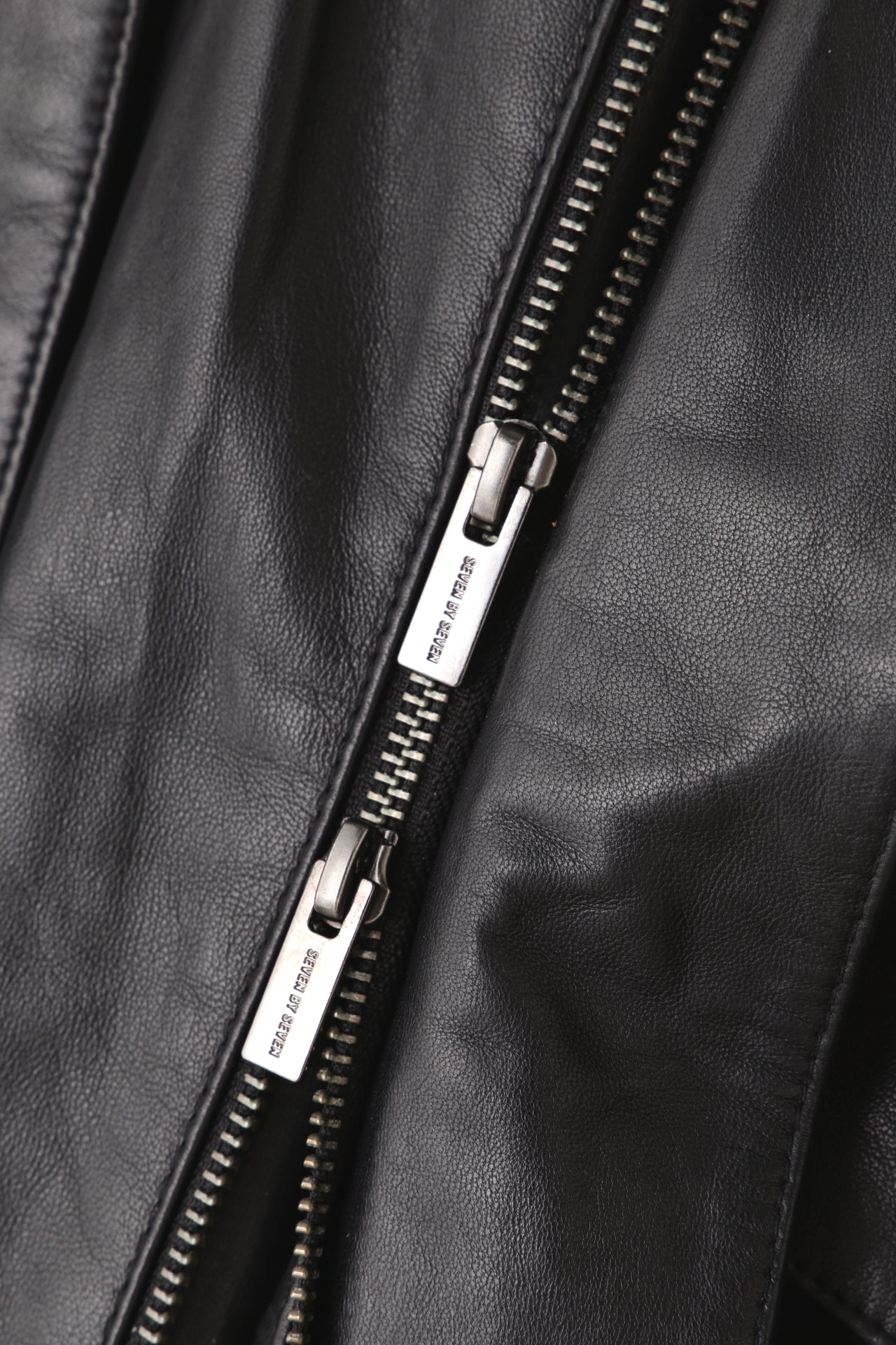 STORM FLAP LEATHER BLOUSON ‐Sheep leather‐