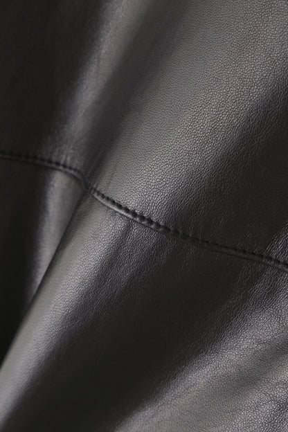 STORM FLAP LEATHER BLOUSON ‐Sheep leather‐
