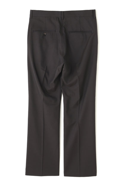 FLARE TROUSERS ‐Wool twill‐