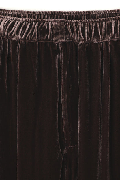 VELVET EASY PANTS -Silk / Rayon-