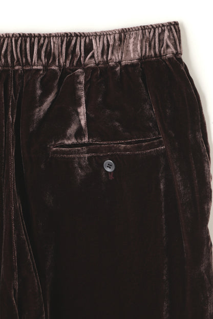 VELVET EASY PANTS -Silk / Rayon-