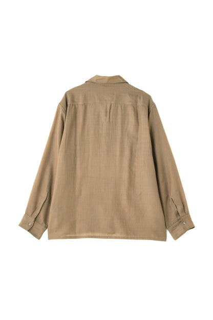 OPEN COLLAR SHIRTS ‐Kashmir Super fine wool‐