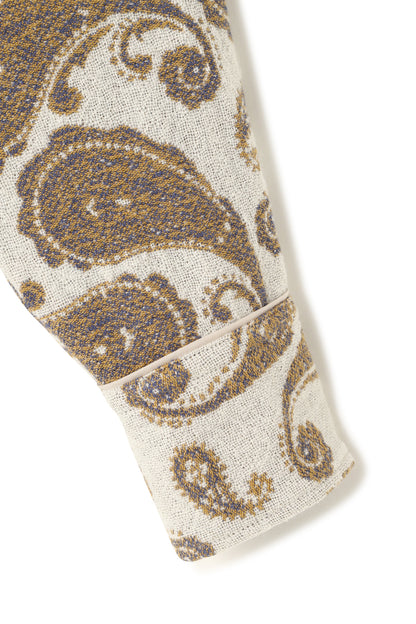 SMILE POCKET WESTERN SHIRTS ‐Paisley jacquard‐