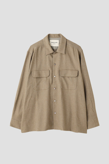 FLAT COLLAR SHIRTS ‐Unstained organic cotton‐