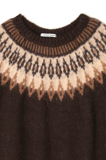 NORDIC SWEATER ‐Fine alpaca‐