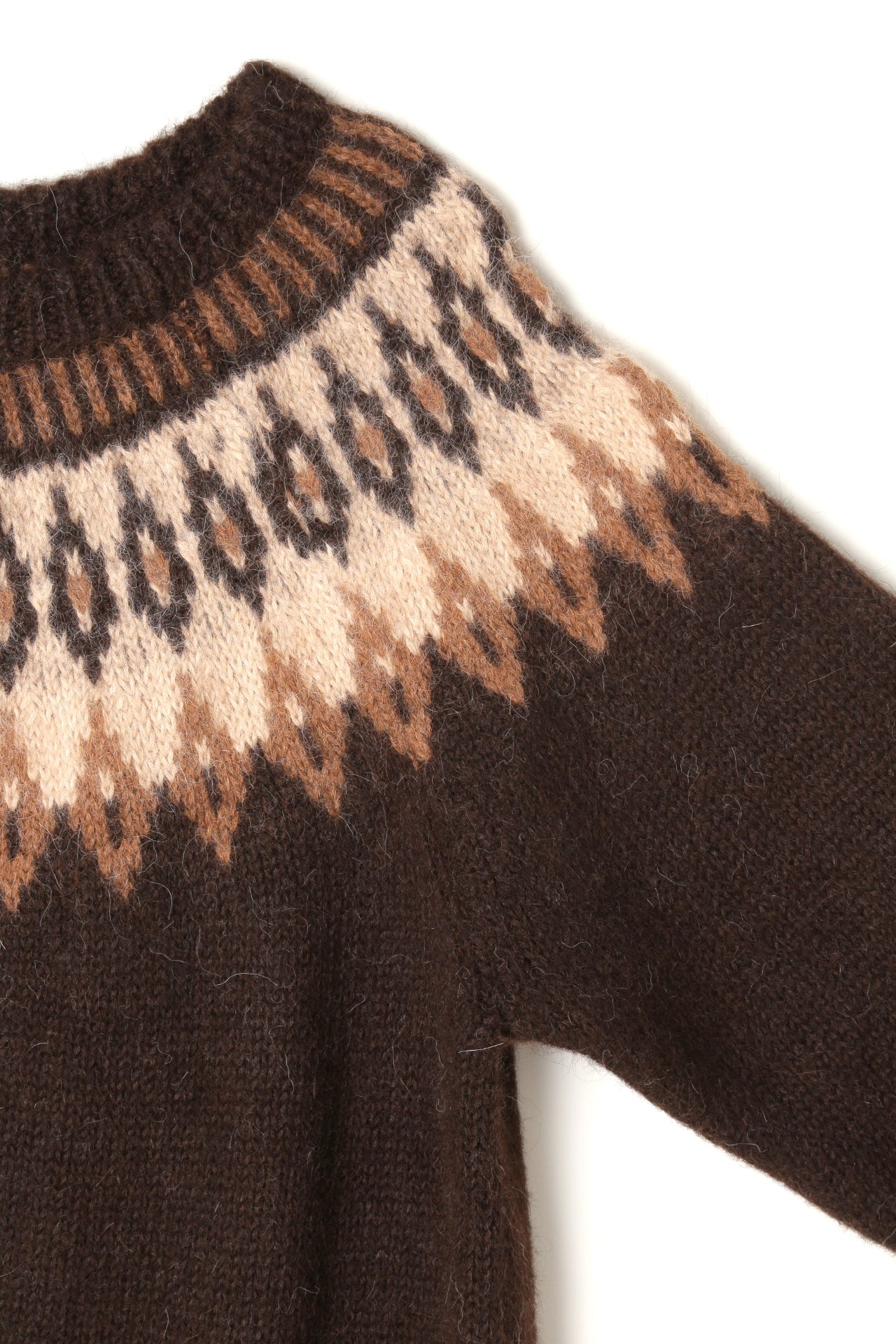 NORDIC SWEATER ‐Fine alpaca‐