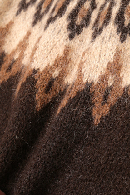 NORDIC SWEATER ‐Fine alpaca‐