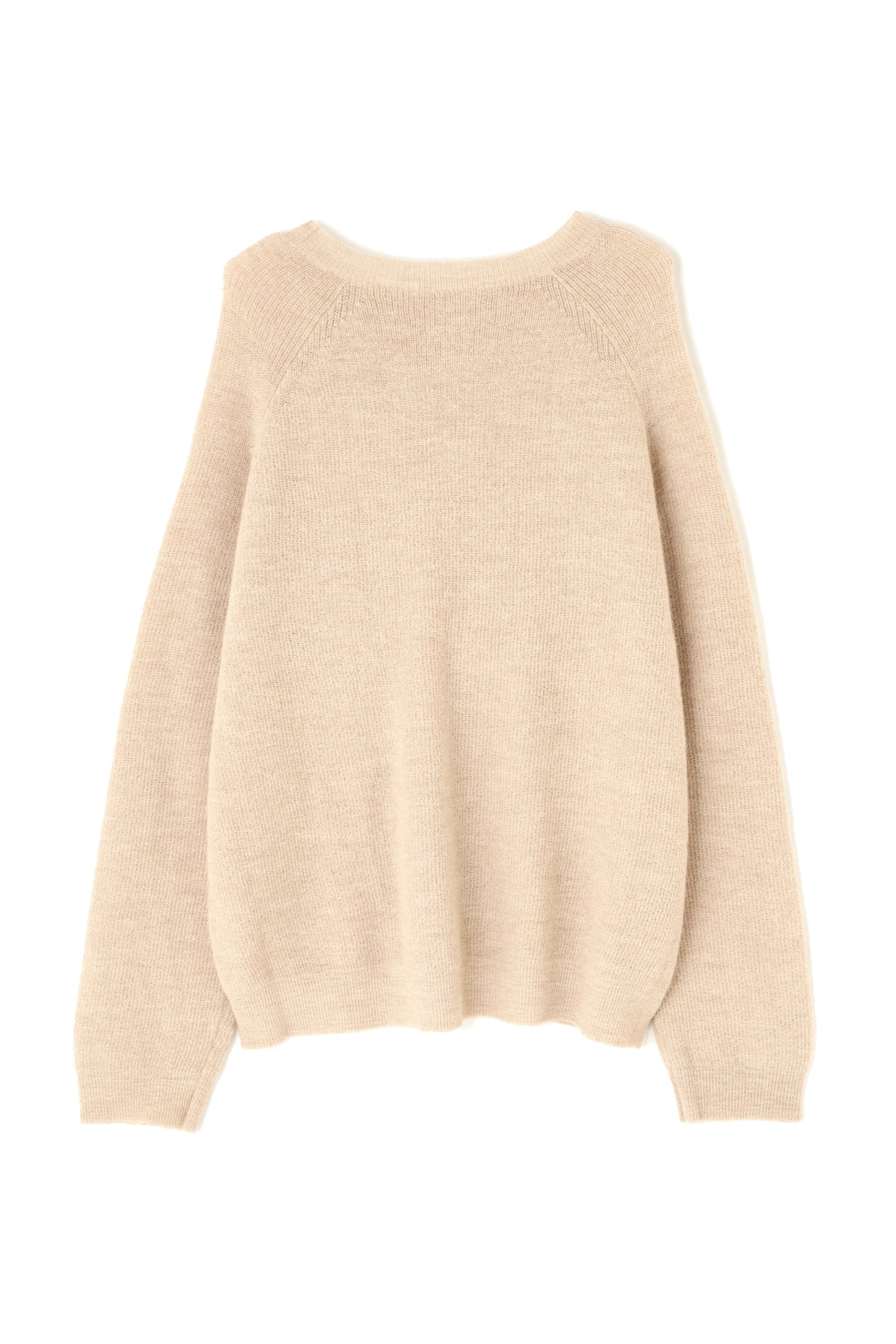 CREW NECK SWEATER ‐Fine alpaca‐