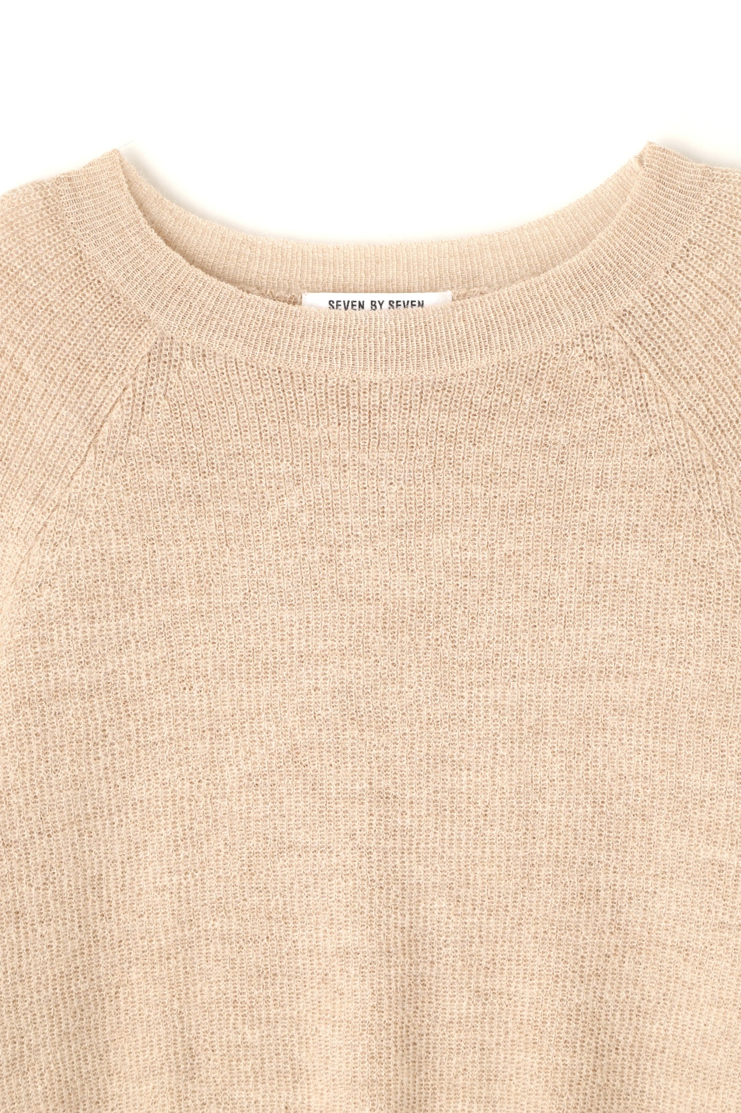 CREW NECK SWEATER ‐Fine alpaca‐