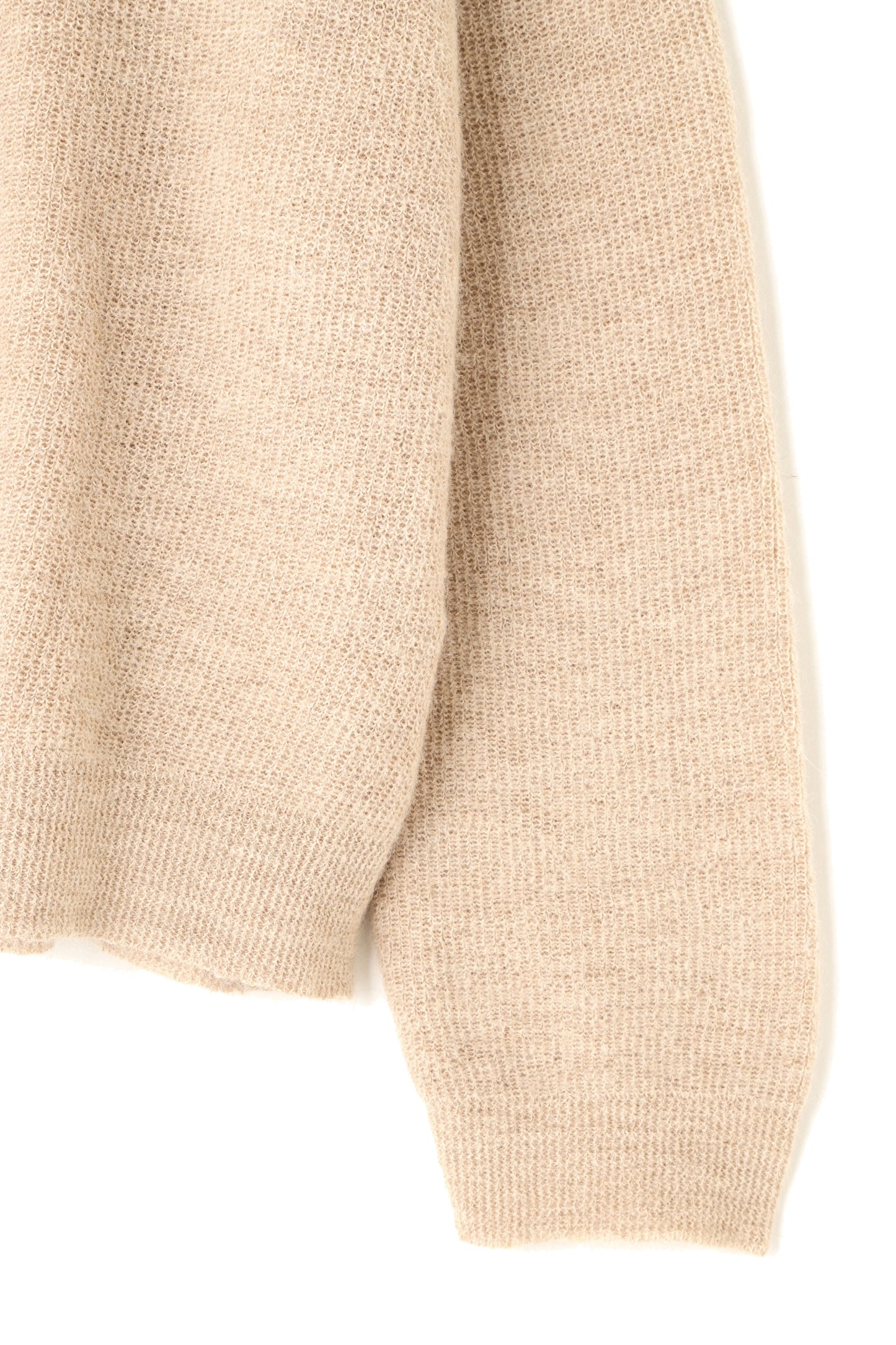 CREW NECK SWEATER ‐Fine alpaca‐