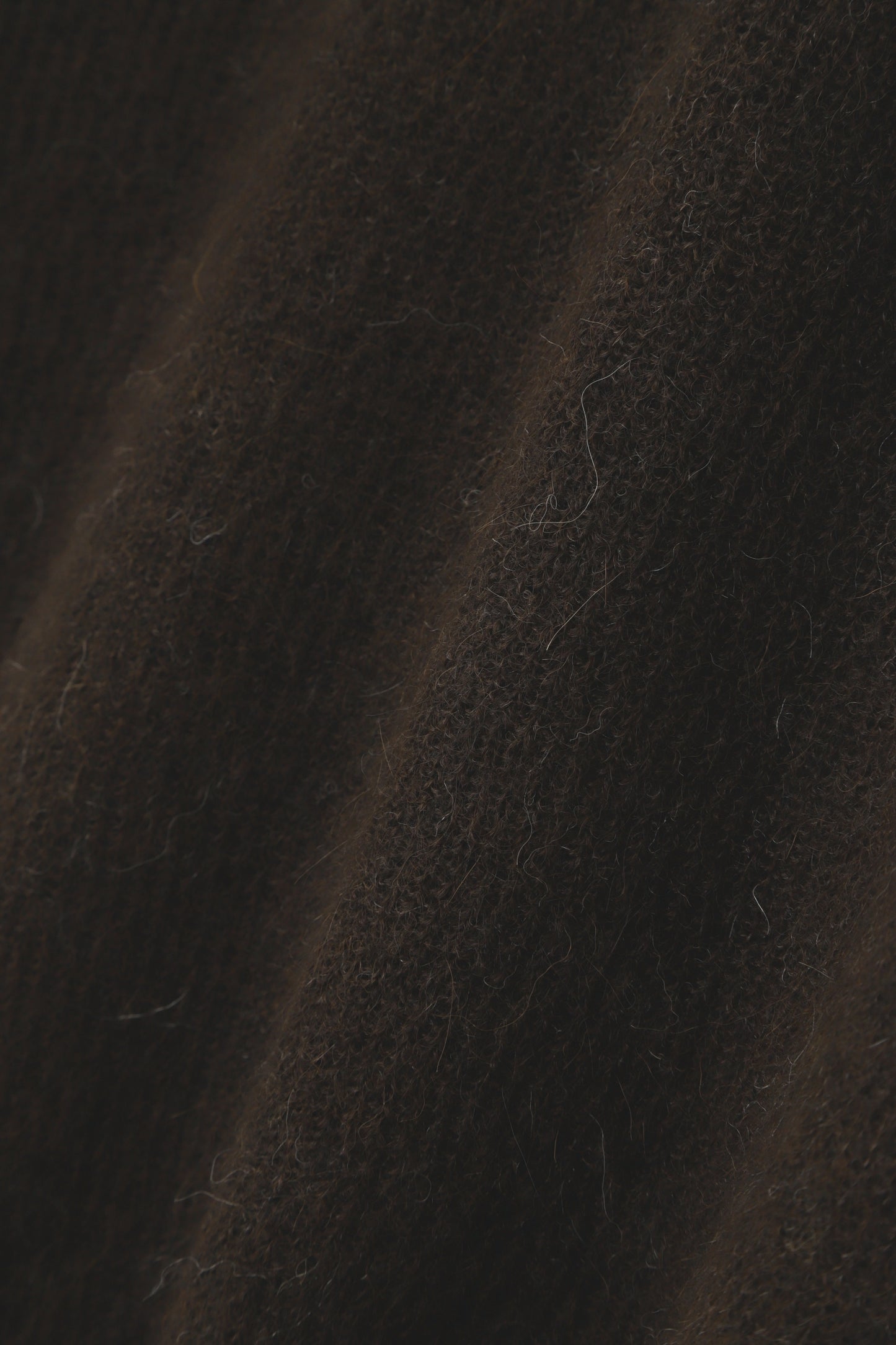 CREW NECK SWEATER ‐Fine alpaca‐