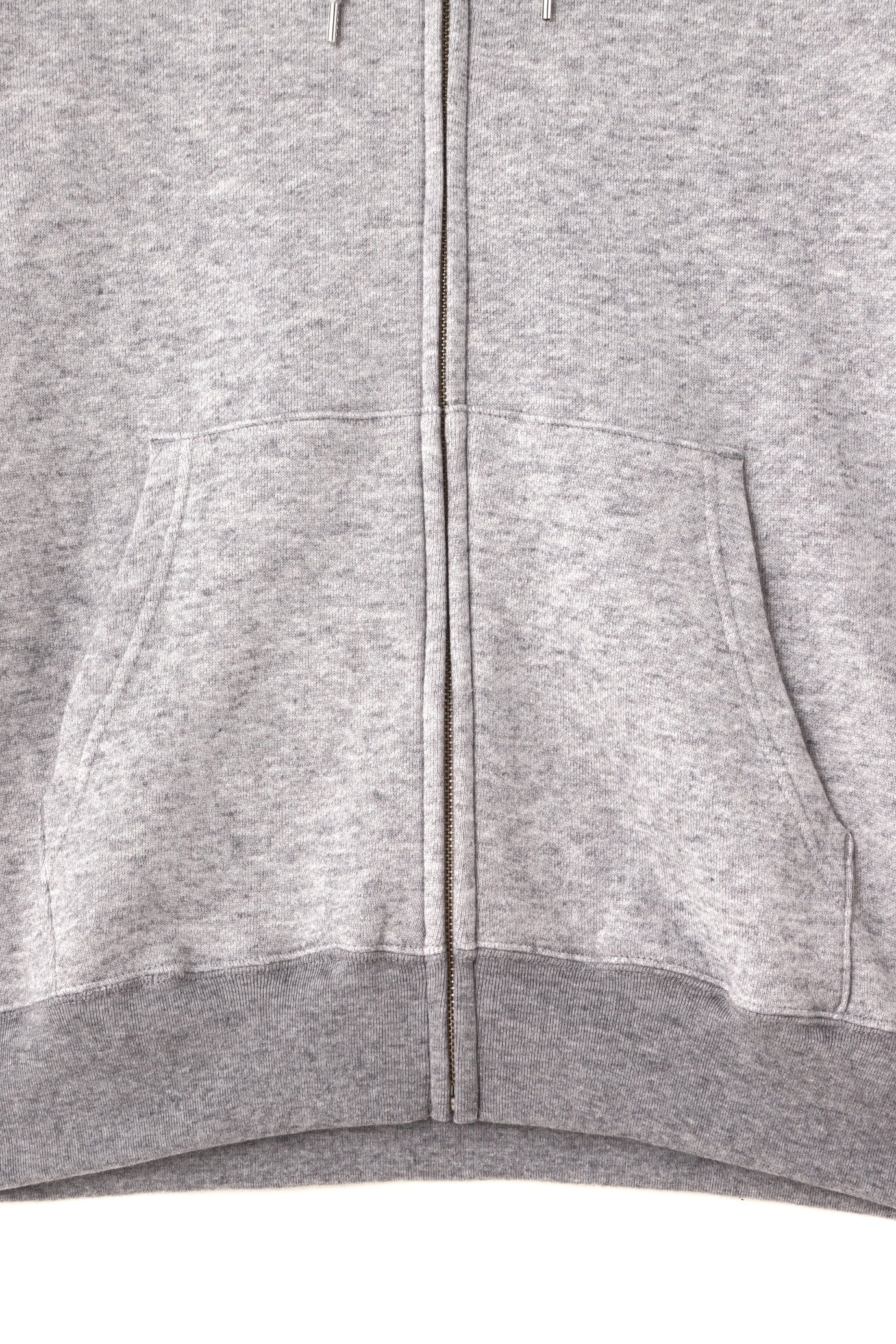 FULL ZIP HOODIE ‐Cotton/Wool‐