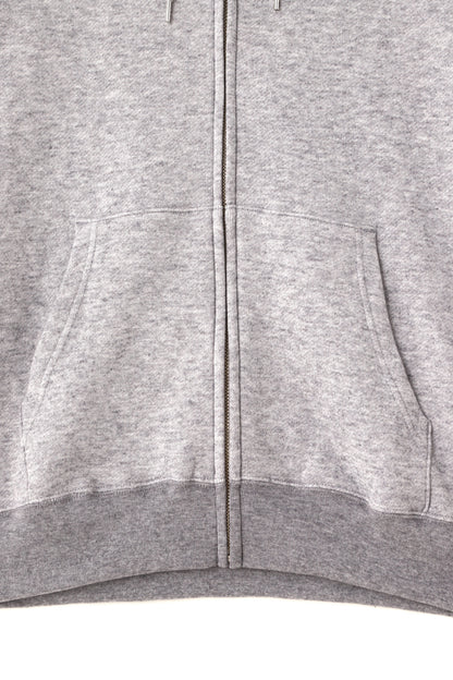 FULL ZIP HOODIE ‐Cotton / Wool‐