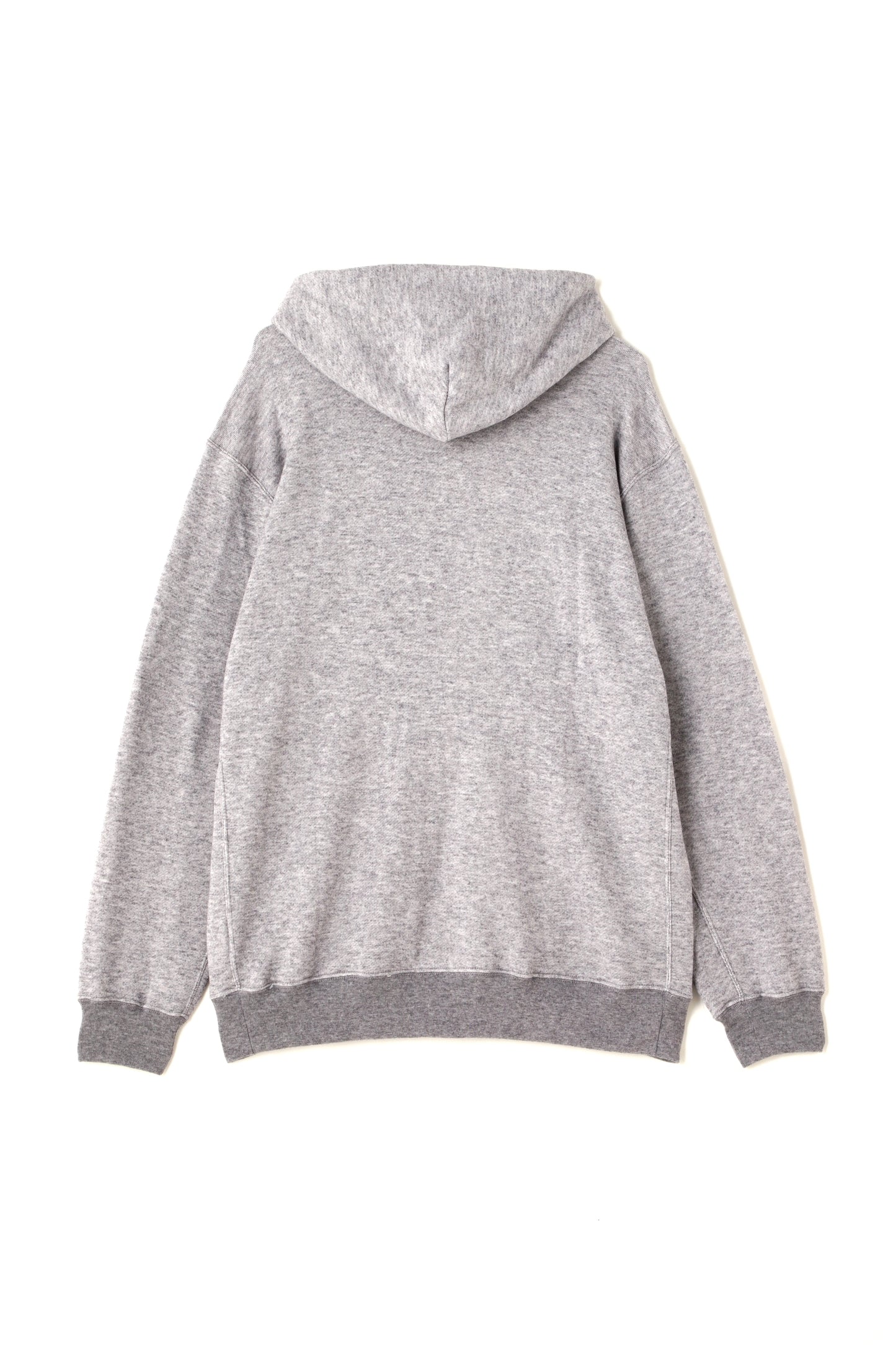 FULL ZIP HOODIE ‐Cotton/Wool‐