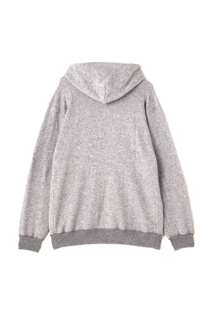 FULL ZIP HOODIE ‐Cotton/Wool‐