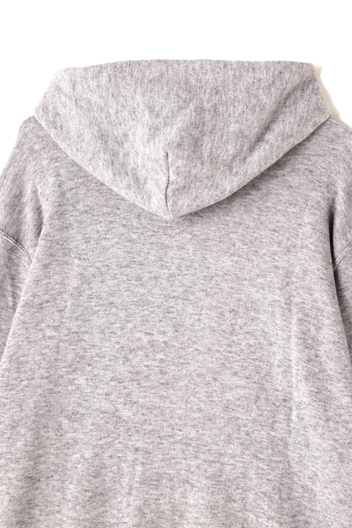 FULL ZIP HOODIE ‐Cotton/Wool‐