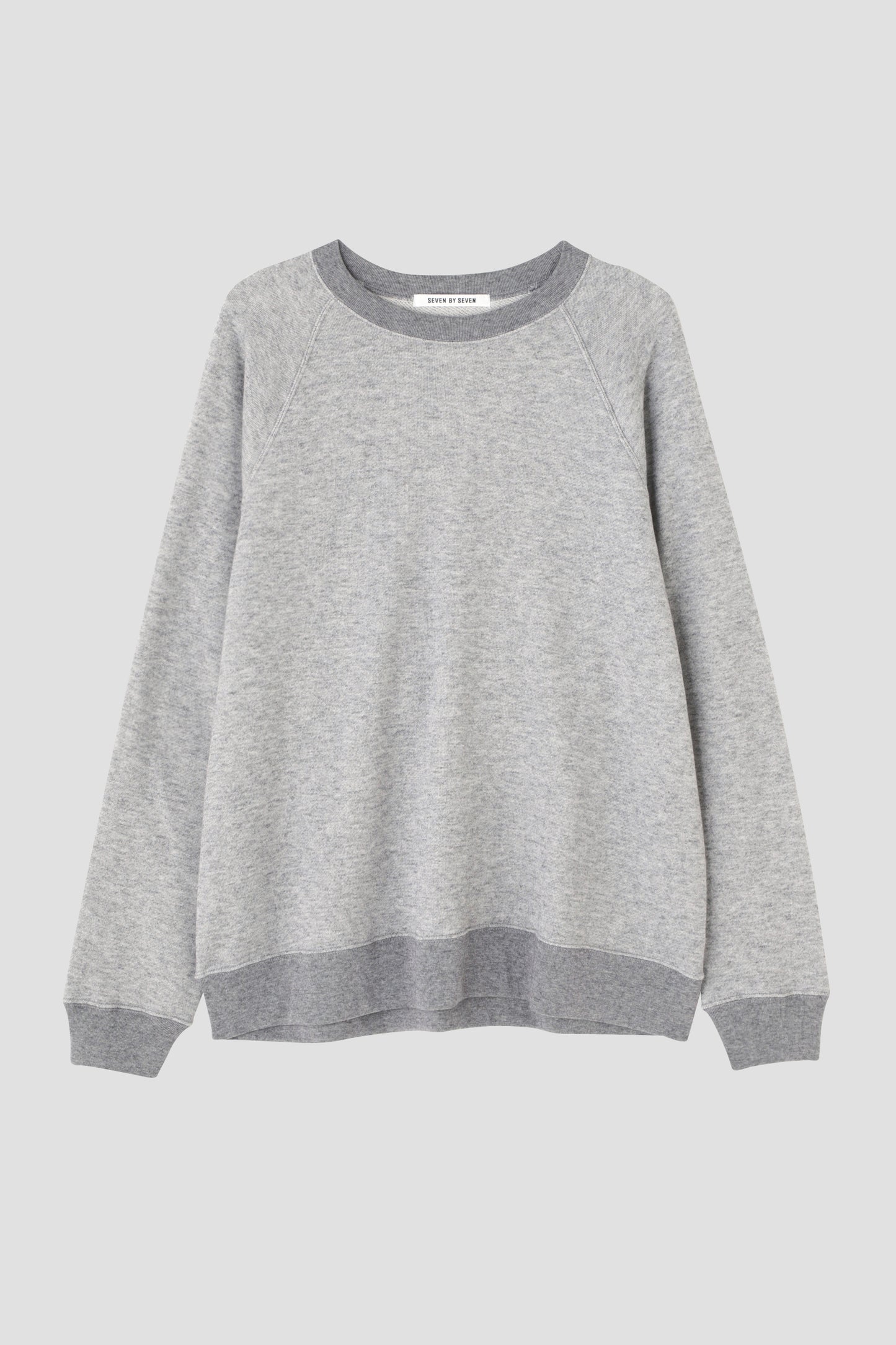 RAGLAN SLEEVE SWEAT SHIRTS ‐Cotton / Wool‐