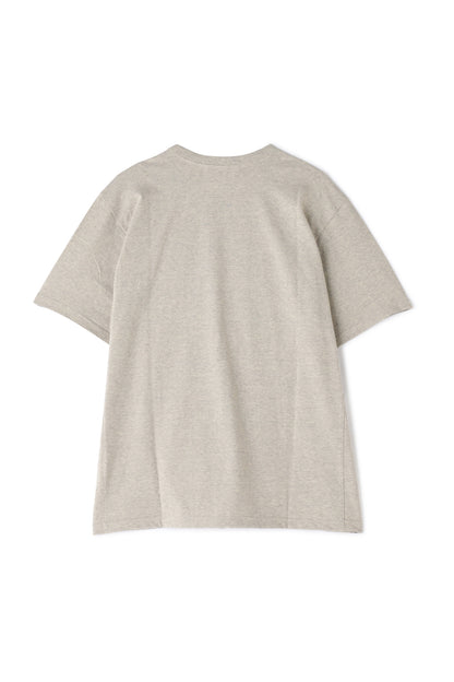 WRAP AROUND SHORT SLEEVE TEE ‐Raffy plain stitch‐