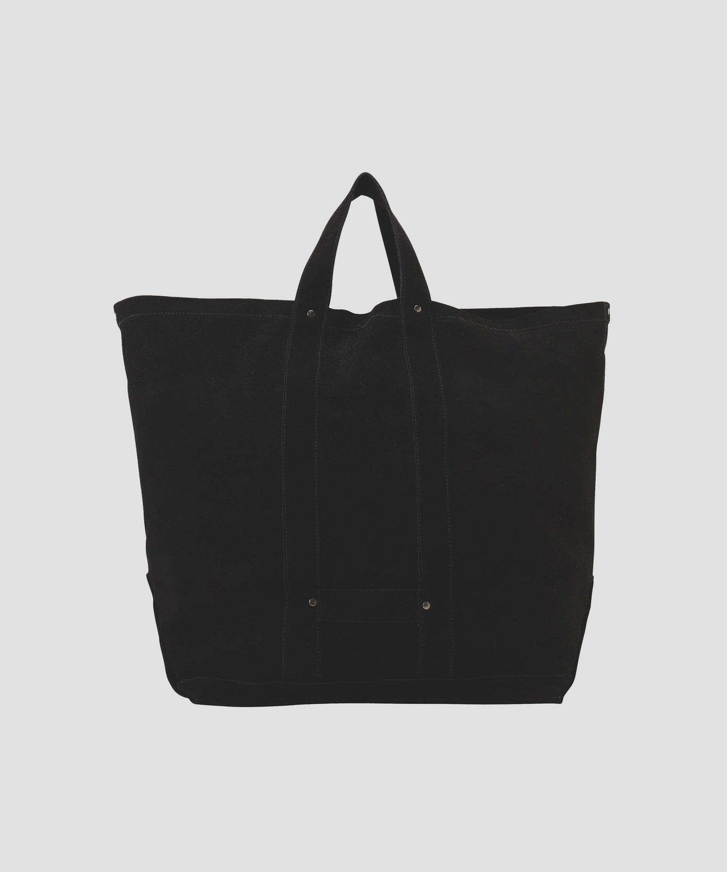 LEATHER TOTE BAG -Cow split leather-