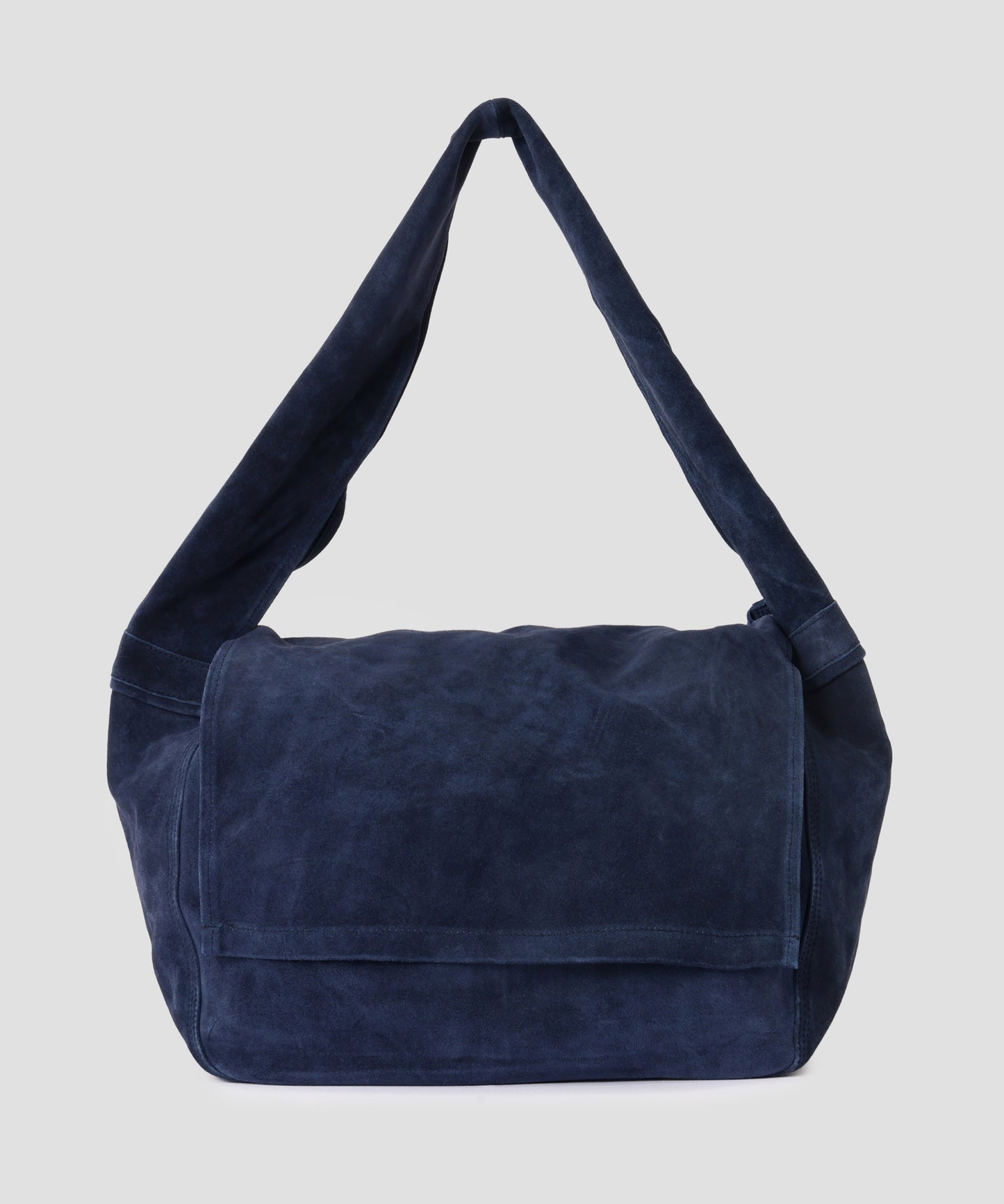 【予約商品】LEATHER SHOULDER BAG -Cow split leather- 26AW
