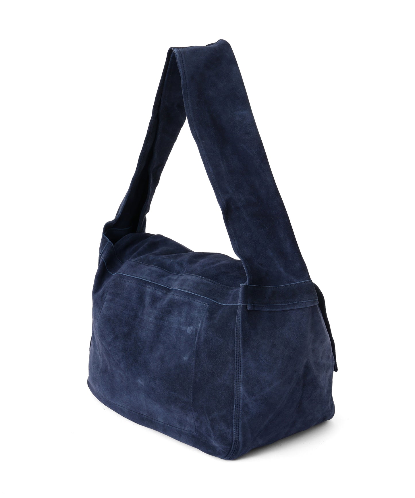 【予約商品】LEATHER SHOULDER BAG -Cow split leather- 26AW