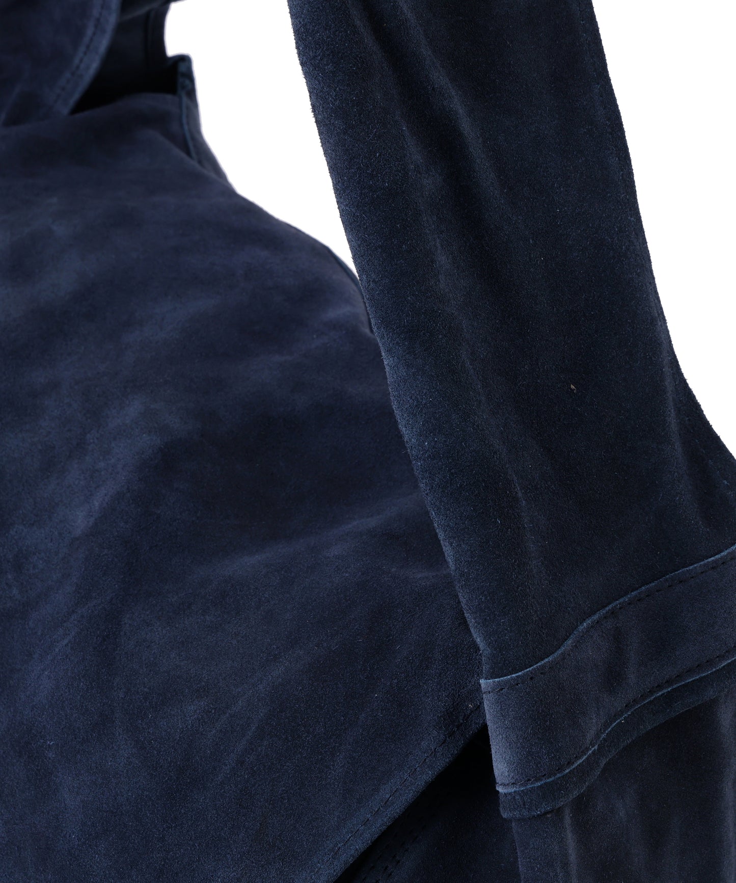 【予約商品】LEATHER SHOULDER BAG -Cow split leather- 26AW