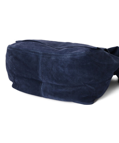 【予約商品】LEATHER SHOULDER BAG -Cow split leather- 26AW