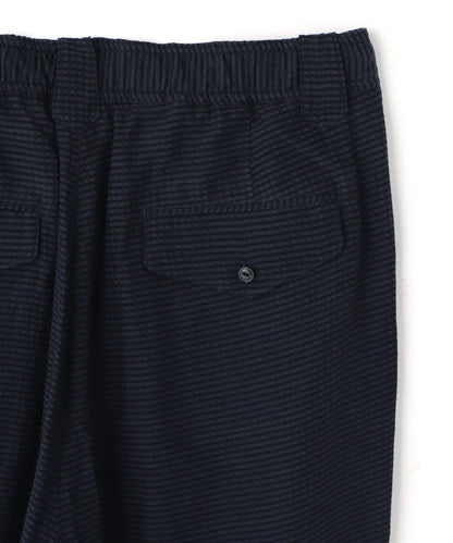 SHEER WESTERN EASY TROUSERS - Gingham check Indian fabric -
