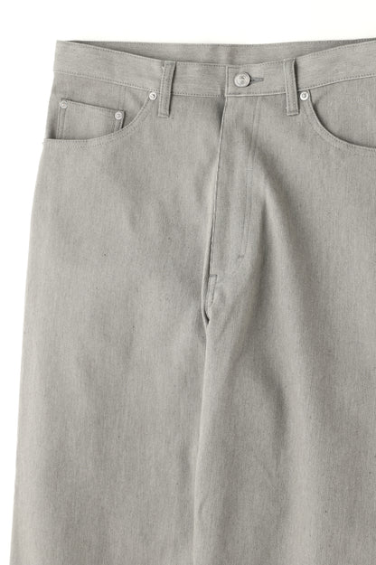 5PK COTTON PIQUE WIDE PANTS - Unstained organic cotton -