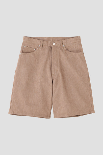 5PK COTTON PIQUE WIDE SHORT PANTS - Unstained organic cotton -