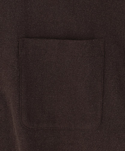 SHIRTS JACKET - Silk noil denim -