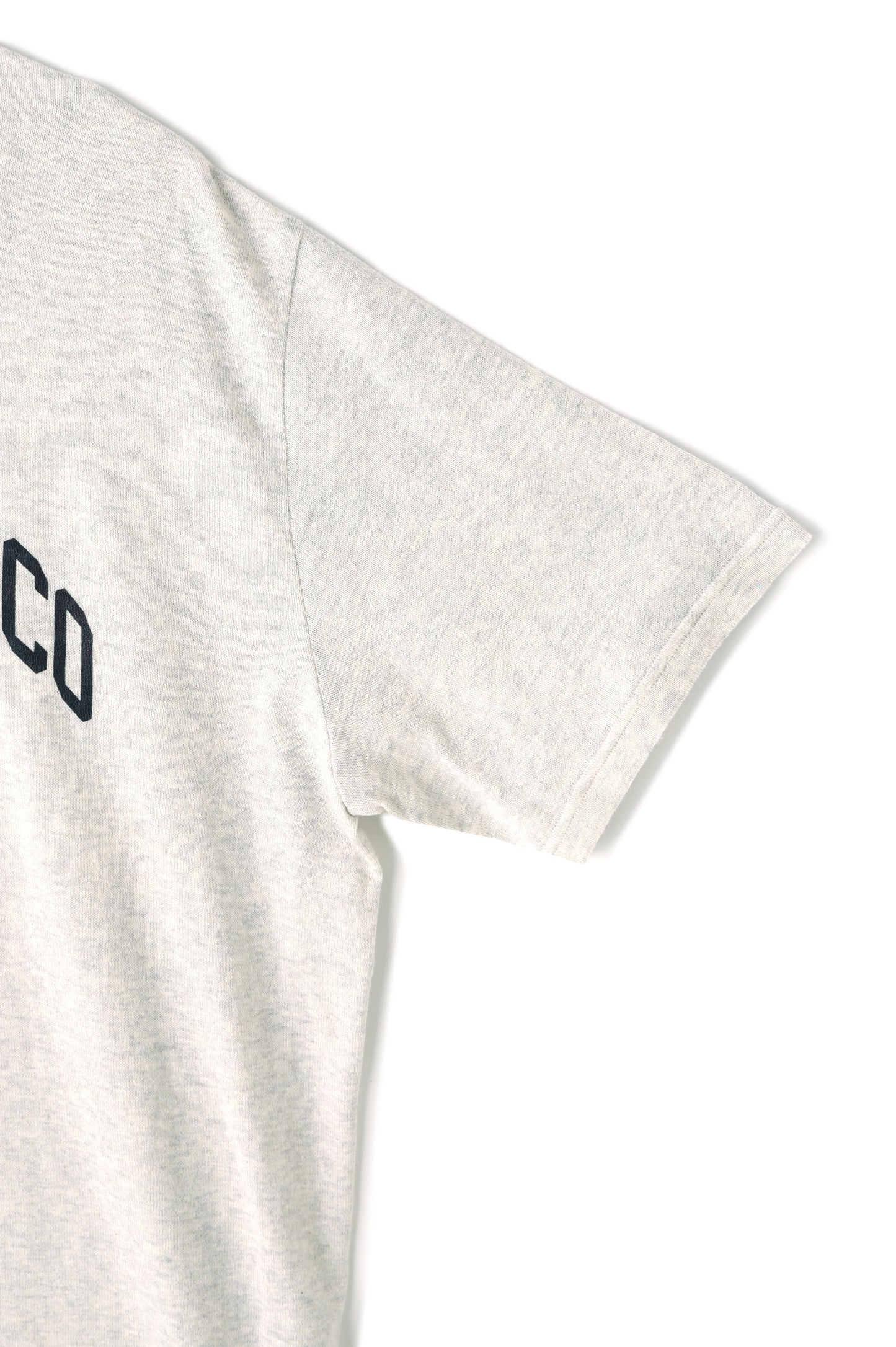 PRINTED WRAP AROUND KNIT TEE - San Francisco -