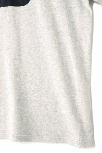 PRINTED WRAP AROUND KNIT TEE - San Francisco -