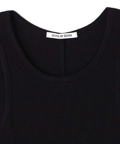 TANK TOP - Recycle supima waffle -