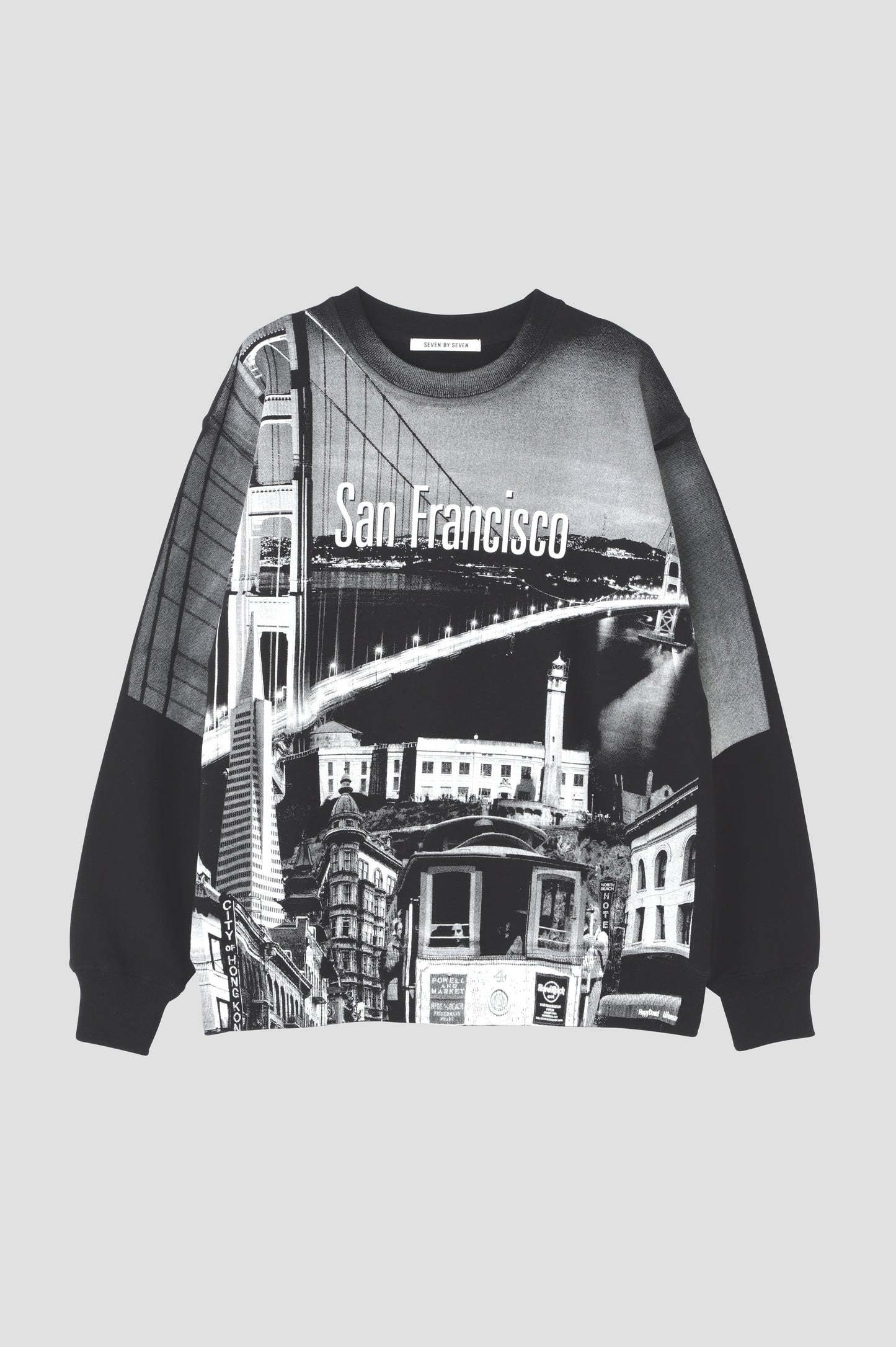 PRINTED SOUVENIR SWEAT SHIRTS - San Francisco Collage -