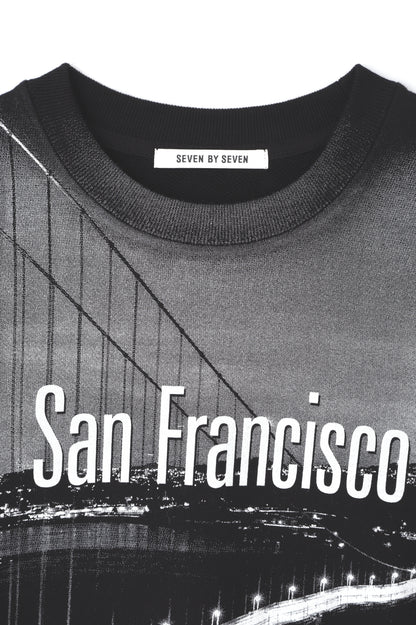 PRINTED SOUVENIR SWEAT SHIRTS - San Francisco Collage -