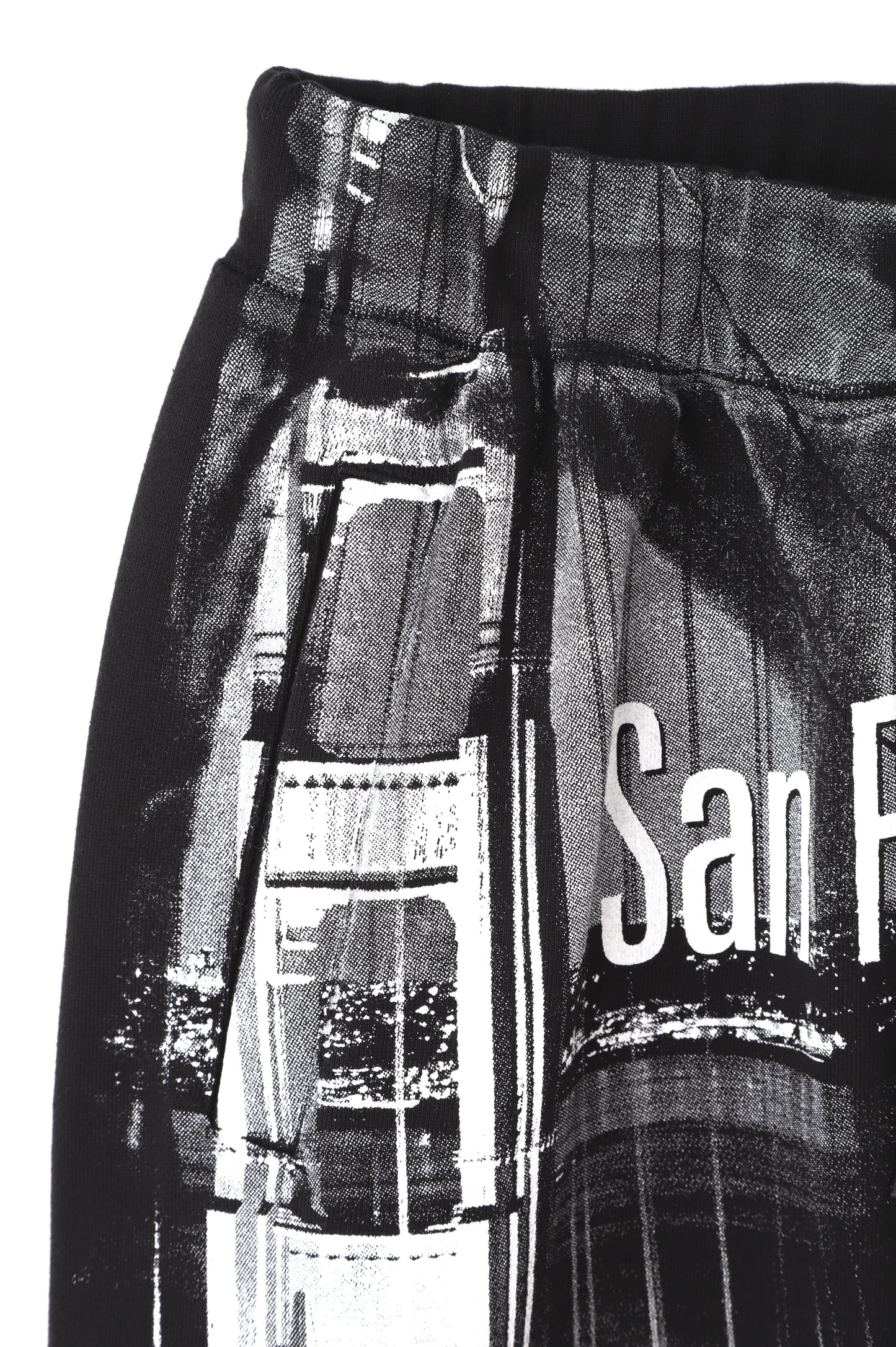 PRINTED SOUVENIR SWEAT PANTS - San Francisco Collage -