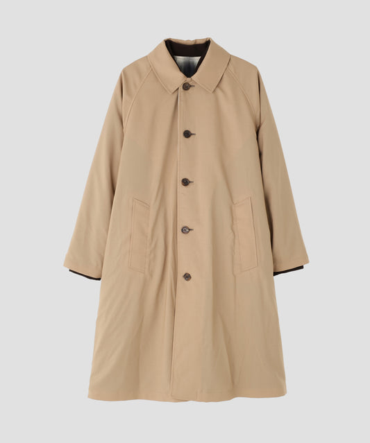 REVERSIBLE BAL COLLAR COAT ‐Wool /Cotton*Yak Ombre‐