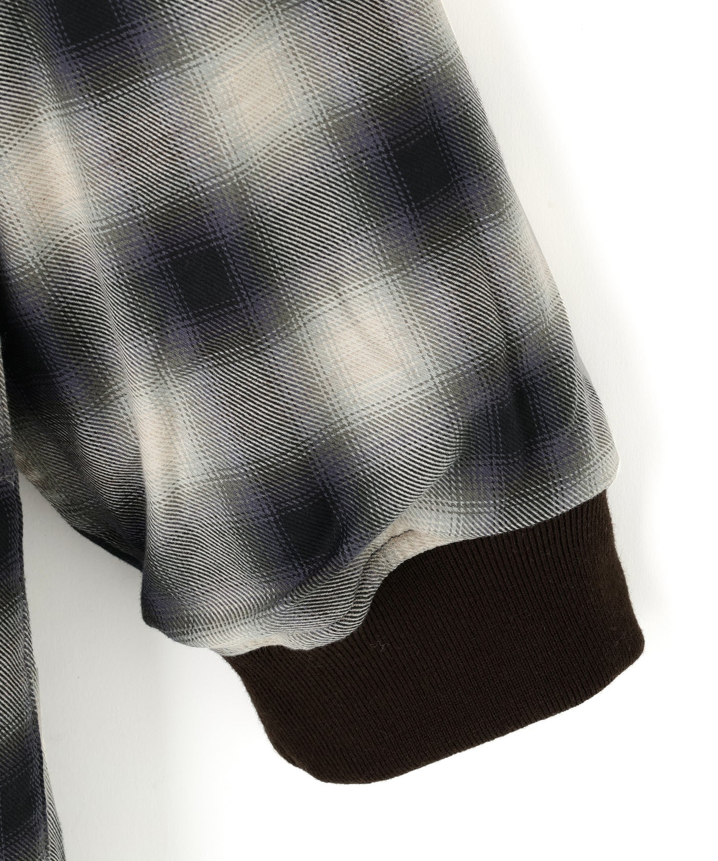 REVERSIBLE BAL COLLAR COAT ‐Wool /Cotton*Yak Ombre‐