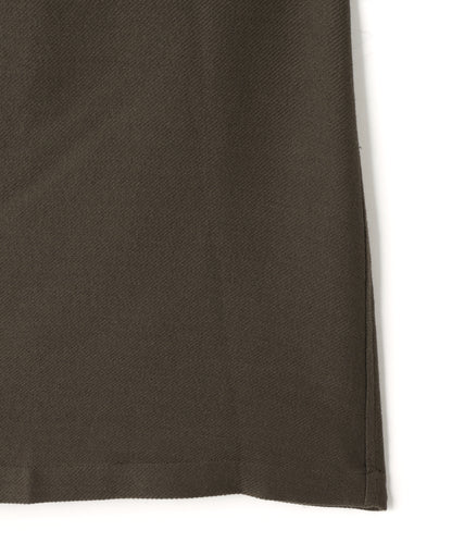 BAL COLLAR COAT ‐Silk Wool loose twill‐